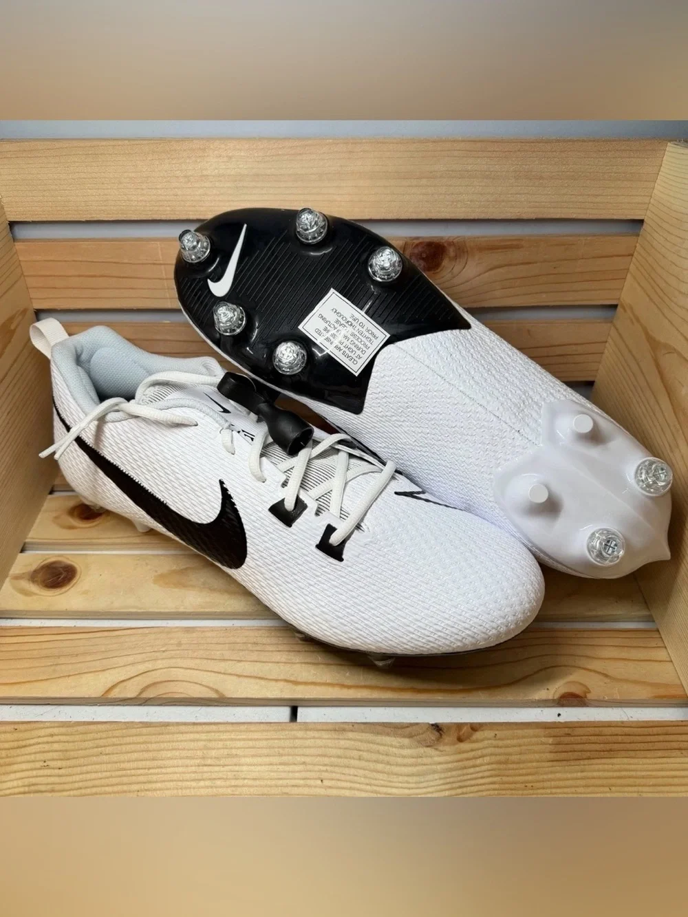 Nike Vapor Edge Speed 360 2 Pro Football Cleats Boots FJ7094-100 Men’s Sz 16 New